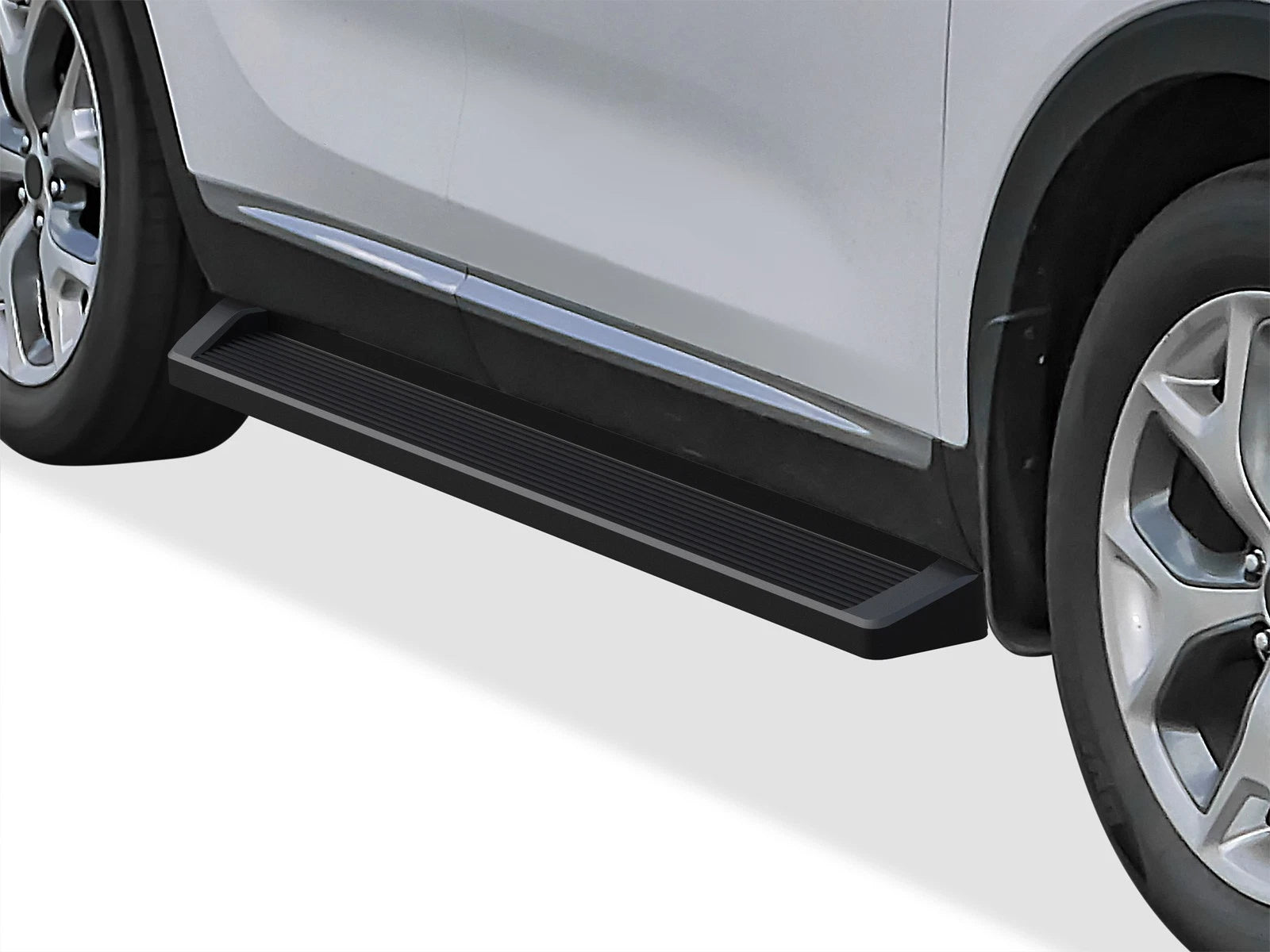iBoard Running Boards 6in Matte Black for Kia Sorento (2016–2020)