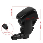 2X Windshield Wiper Jet Nozzle for Dodge Nitro (2007–2011) 55157319AA