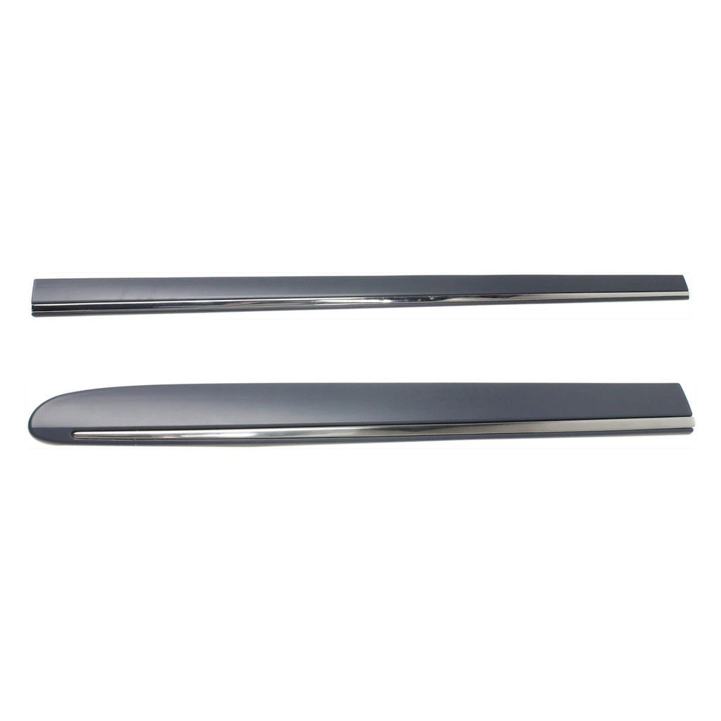 Set of 2 Door Molding and Beltlines for MB Driver Left Side