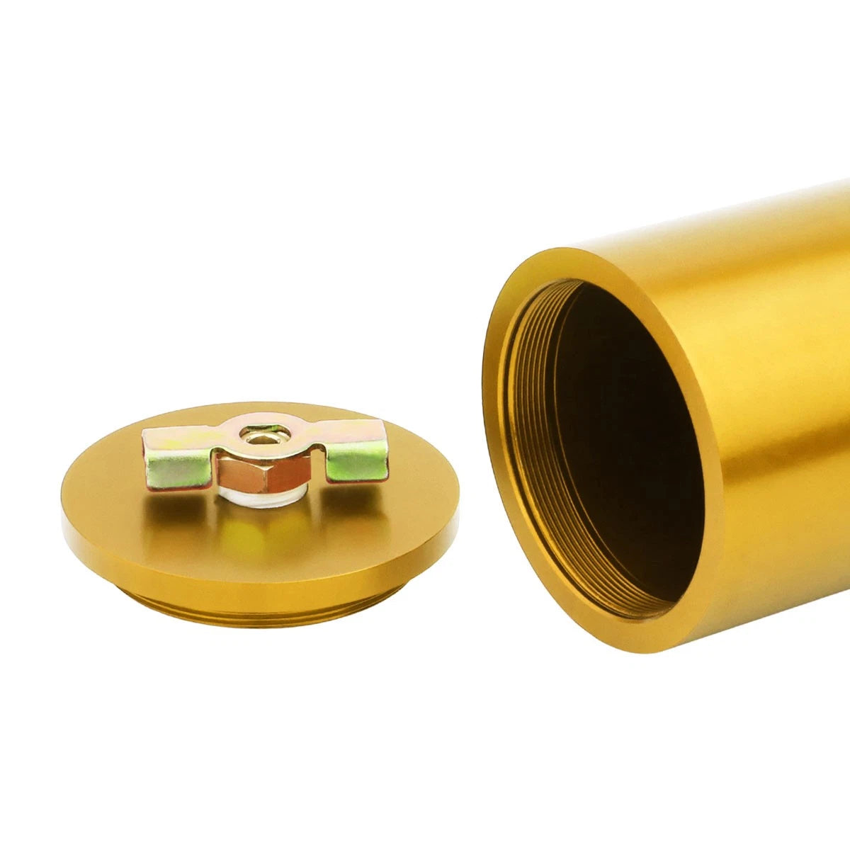 Aluminum Engine Catch Reservoir Breather Tank with Air Filter for