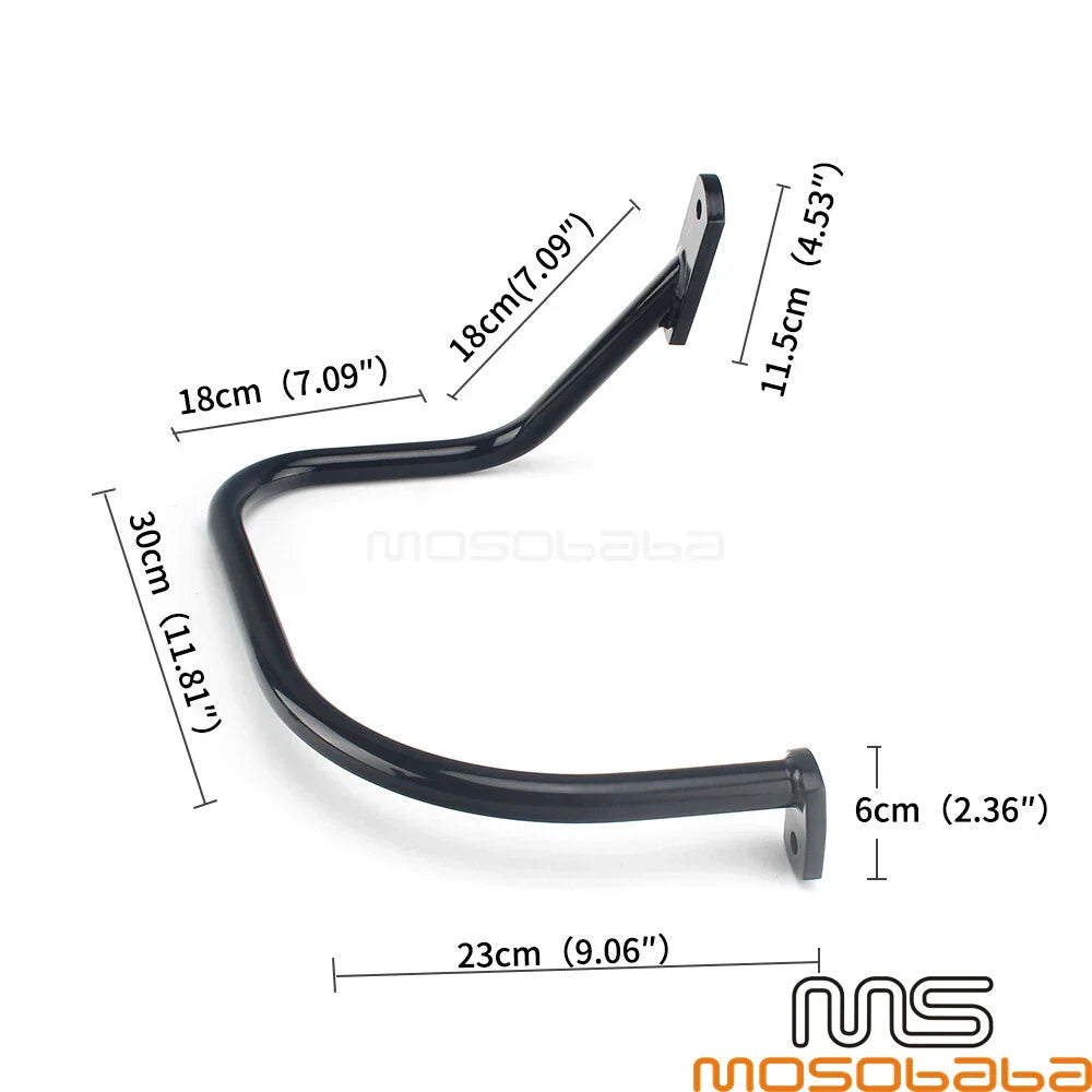 Saddlebag Guard Bars for 2005-2017 Harley Softail Deluxe FLSTN