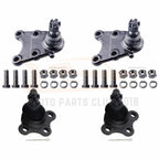Set of 4 Front Lower Suspension Ball Joints for Isuzu Rodeo & Honda Passport (1991–2004)