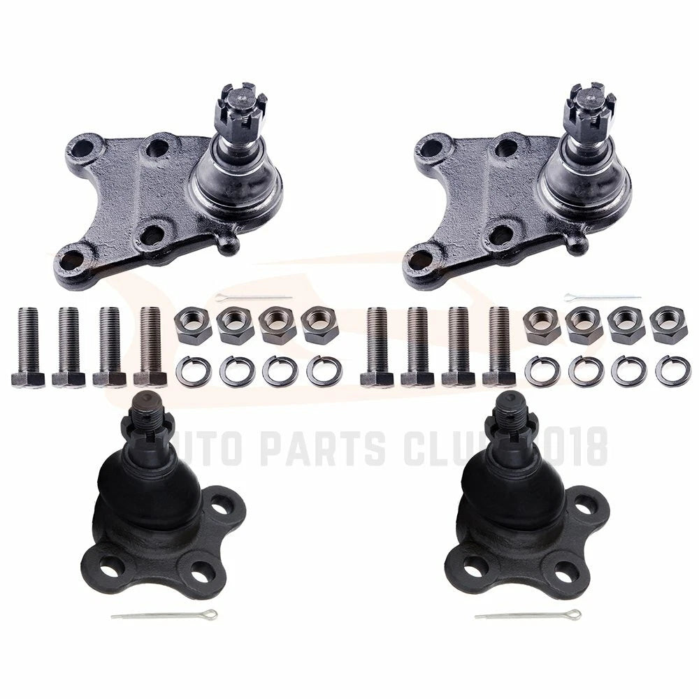 Set of 4 Front Lower Suspension Ball Joints for Isuzu Rodeo & Honda Passport (1991–2004)