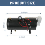 12V Air Compressor with 3L Tank for Truck Pickup