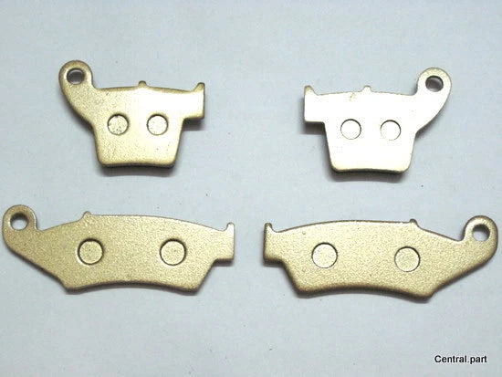 Set of 4 Brake Pads for Honda CRF 250 450 R/X (2004–2012) CR 125 250 R (2002–2007)