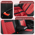 Set of 2 Faux Leather Seat Covers for Toyota (5-Seater)