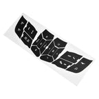 Steering Wheel Button Decals for Mustang