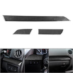 RHD Carbon Fiber Inner Dashboard Panel Cover Trim for Toyota Tundra (2014–2021)