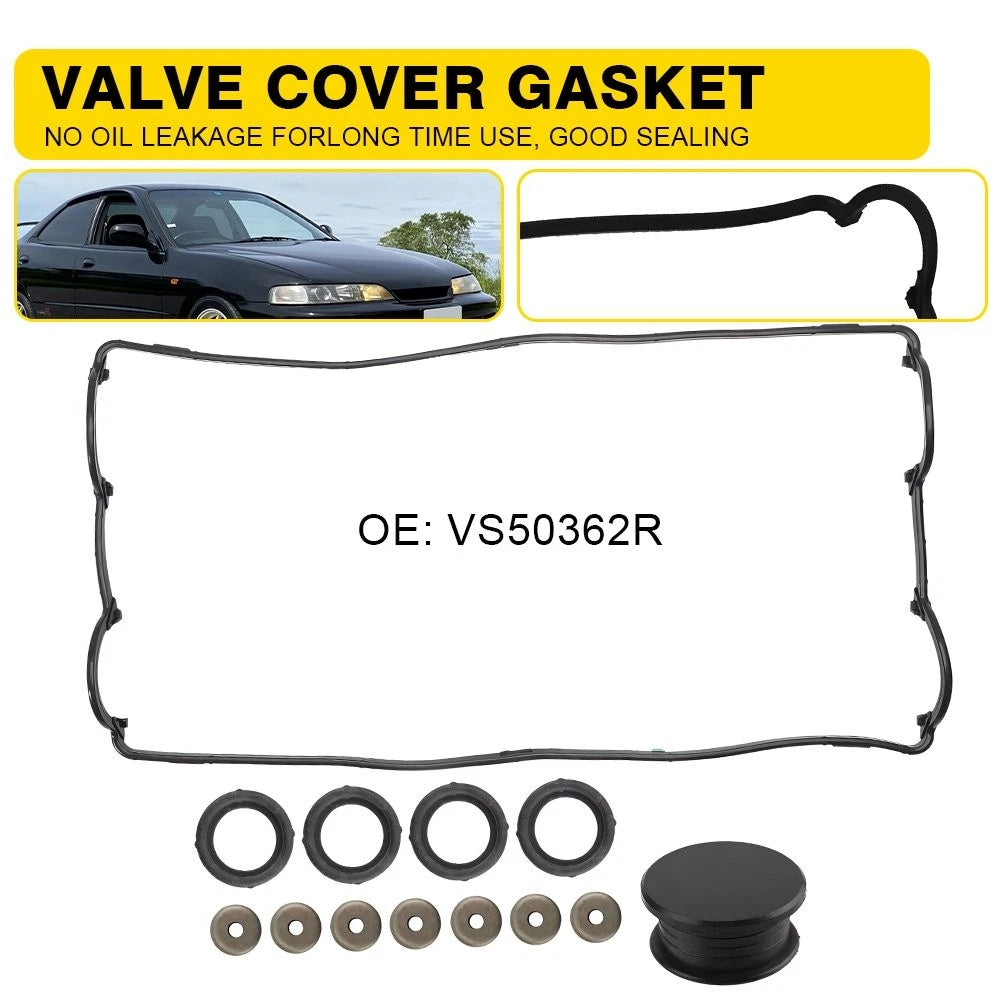 Valve Cover Gasket for Acura Integra 1.8 B18A1, Honda CRV 2.0 B20B4 (1990–2001)