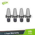 Set of 4 Collet Chucks for CAT40 (Gage Length 2.76")