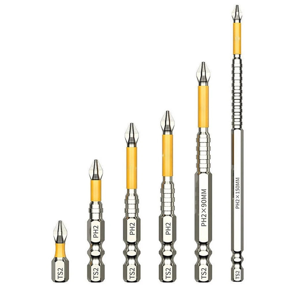 Set of 4 Magnetic Screwdriver Bits for Electronics and Home (2025)