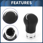 5 Speed Gear Shift Knob for Toyota Hilux Revo (2015–2020) Plastic Faux Leather