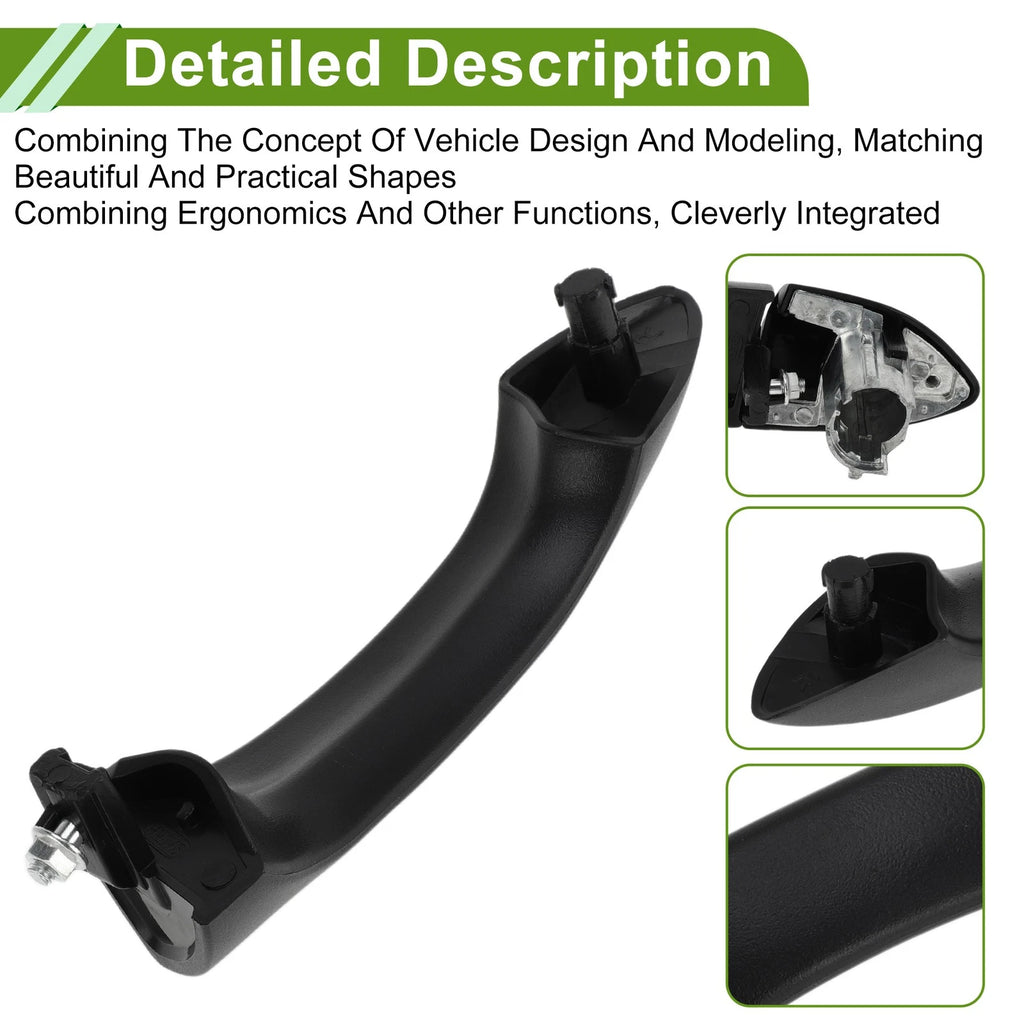 Exterior Door Handle for BMW X5 E53 (2000–2006) 51218243618 Black Front Right