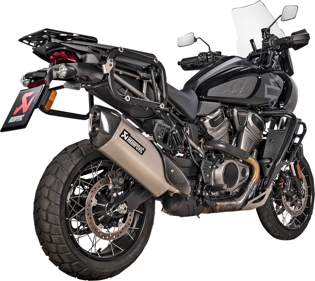 Akrapovic Slip-On Line Muffler for S-HD12 (2012–2023) - Titanium S-HD12SO1-HAFT