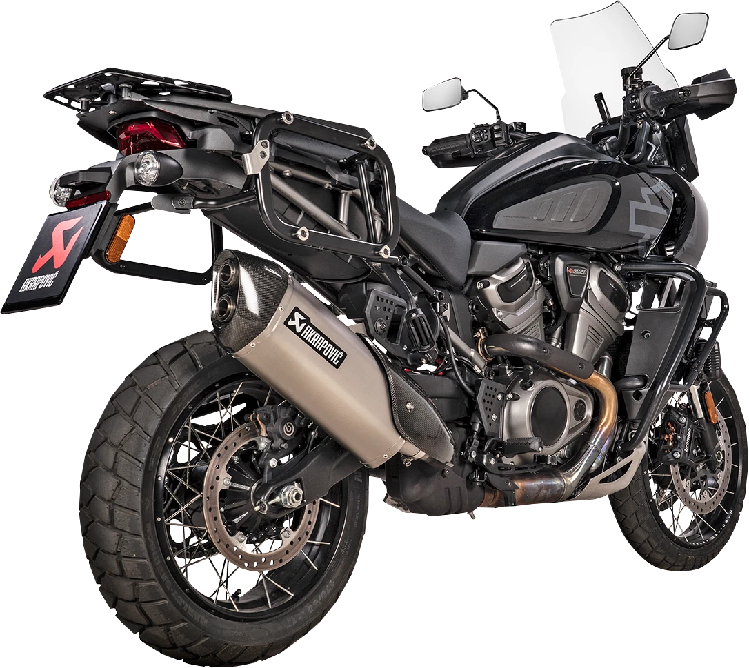 Akrapovic Slip-On Line Muffler for S-HD12 (2012–2023) - Titanium S-HD12SO1-HAFT