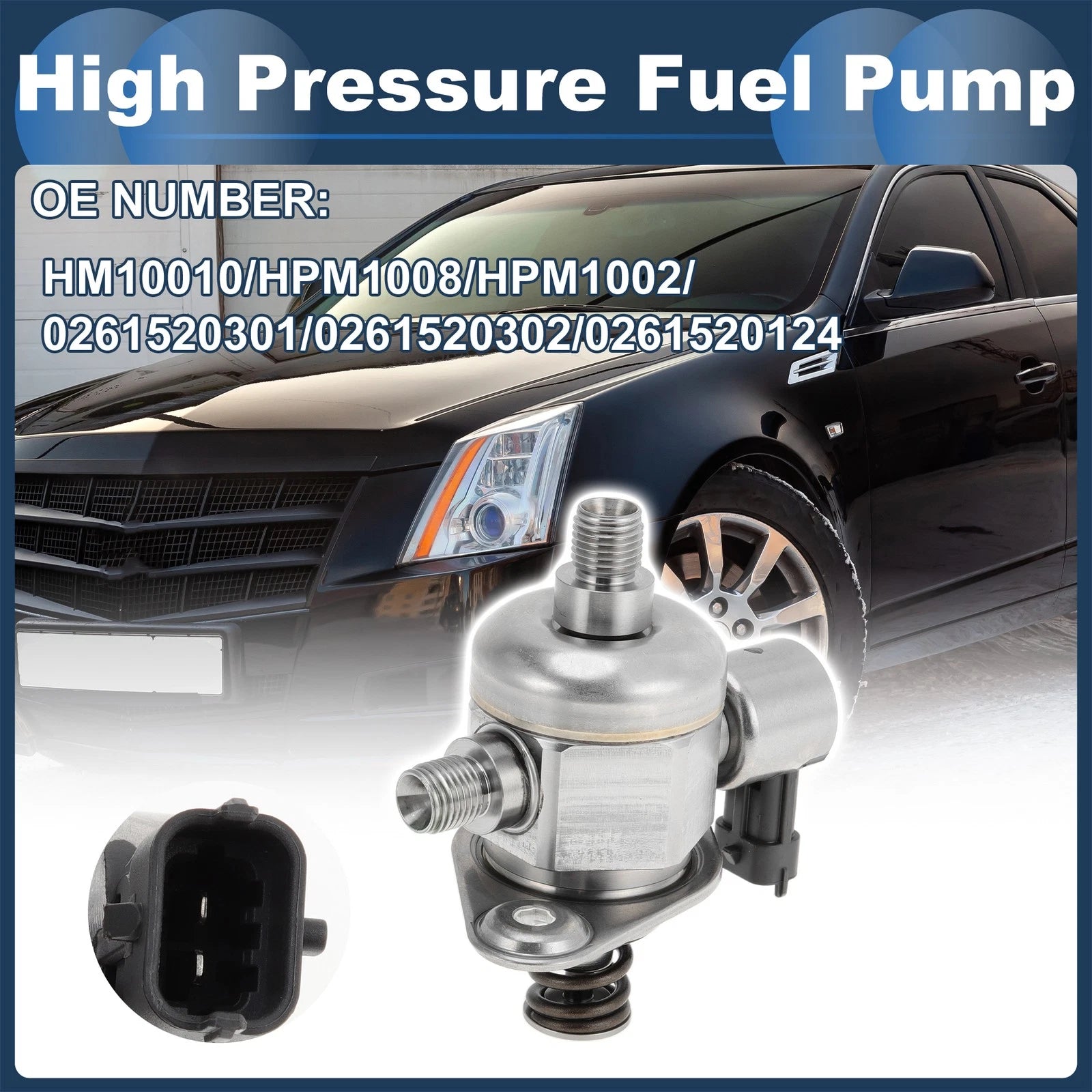 High Pressure Fuel Pump for Chevy Camaro, Traverse (No. 0261520301)