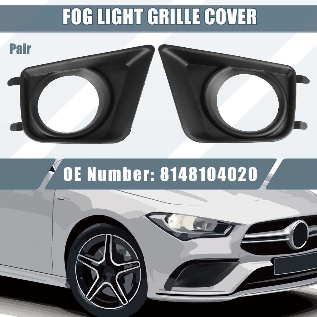 Set of 2 Fog Light Bezel Covers NO.8148104020 for Toyota Tacoma (2012–2015)