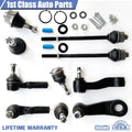 Front Suspension Control Arm Tie Rod Ball Joint for Silverado 2500 3500 HD (2001–2010)