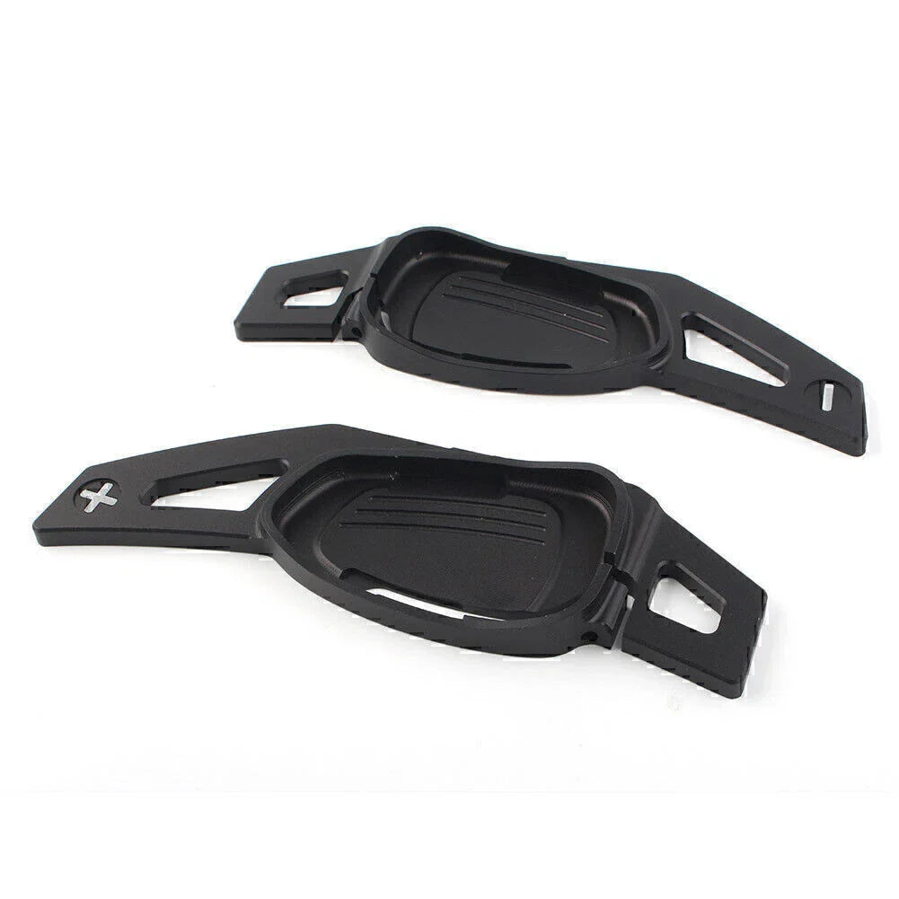 Aluminum Black Shift Paddle Extensions for Audi A5/S5/SQ5 (2016)