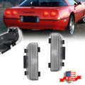 2X Clear Lens Tailgate Reverse Backup Lights for Corvette C4 (1984–1990)