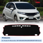 Dash Cover for Honda Fit (2007–2019) GR1/GR2/GR3/GR4/GR5 Polyester
