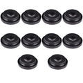 Set of 10 Flush Mount Rubber Grommets for Round Marker Clearance Light 2"