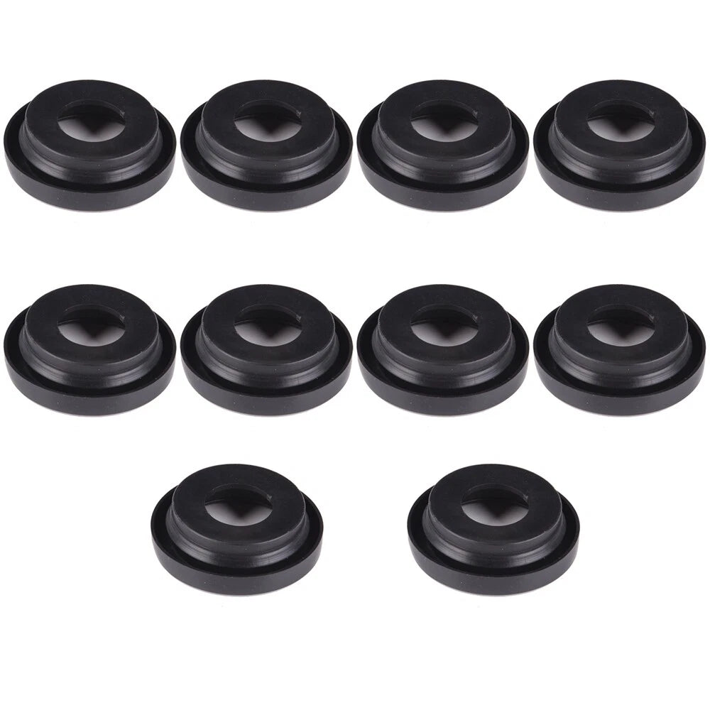 Set of 10 Flush Mount Rubber Grommets for Round Marker Clearance Light 2"