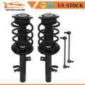 Front Struts Assembly Set for 2013 Ford Escape w/ Coil Spring & Sway Bar Links