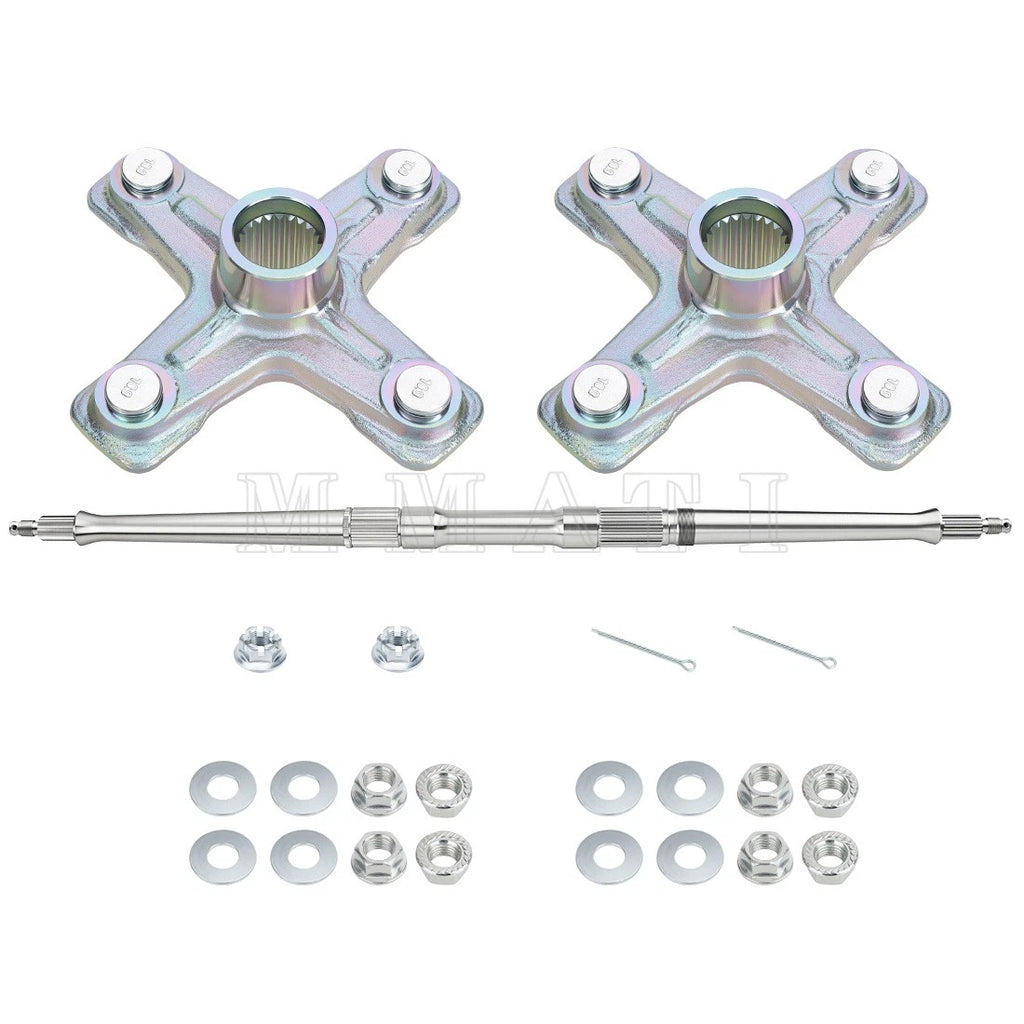 Rear Axle Shaft w/Hubs for Yamaha YFZ450 (2006–2013) 5D3-25381-00-00 95704-10500-00