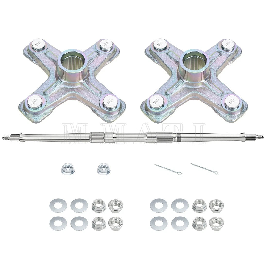 Rear Axle Shaft w/Hubs for Yamaha YFZ450 (2006–2013) 5D3-25381-00-00 95704-10500-00
