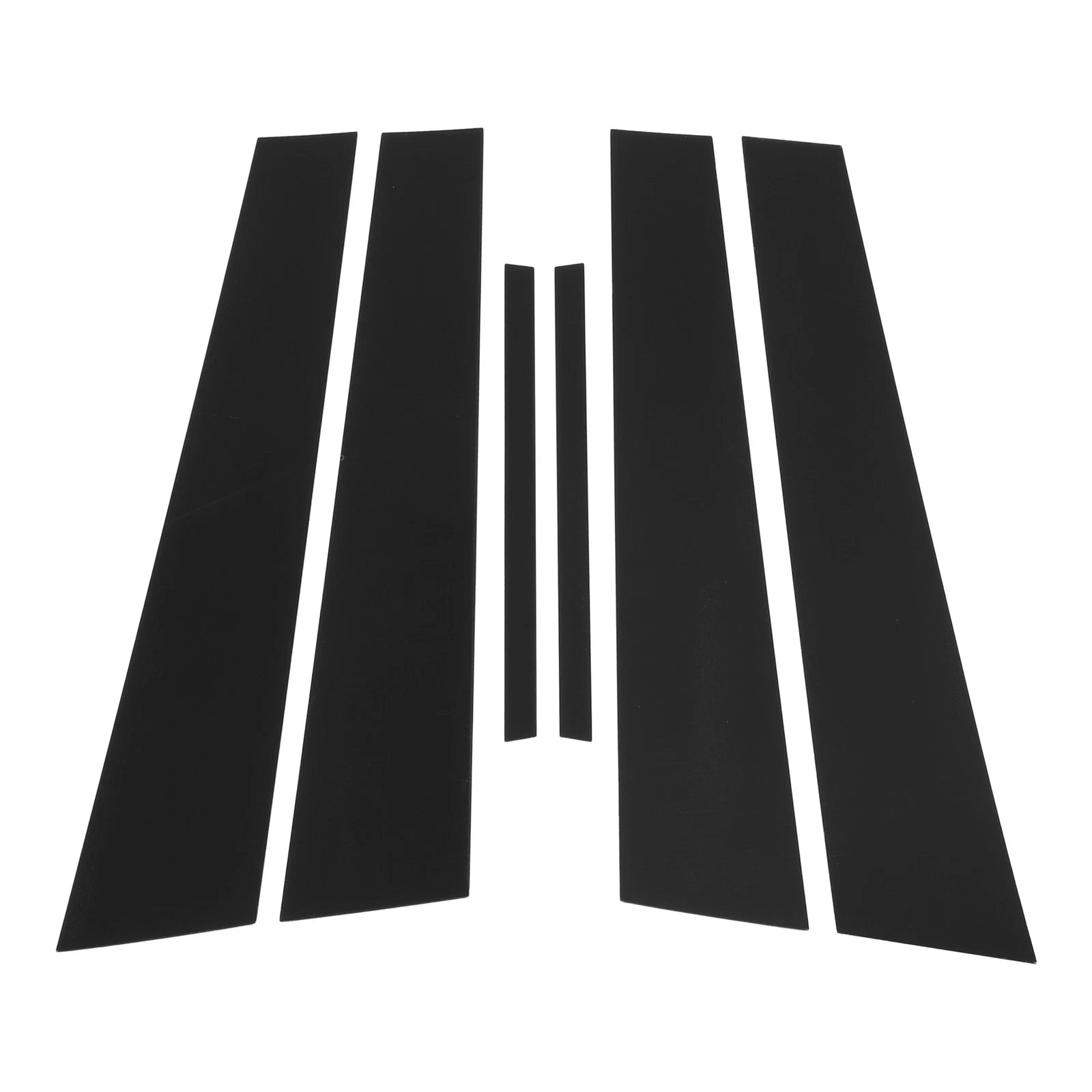 6 Pcs Pillar Window Trim for Dodge Charger (2011–2021) Black