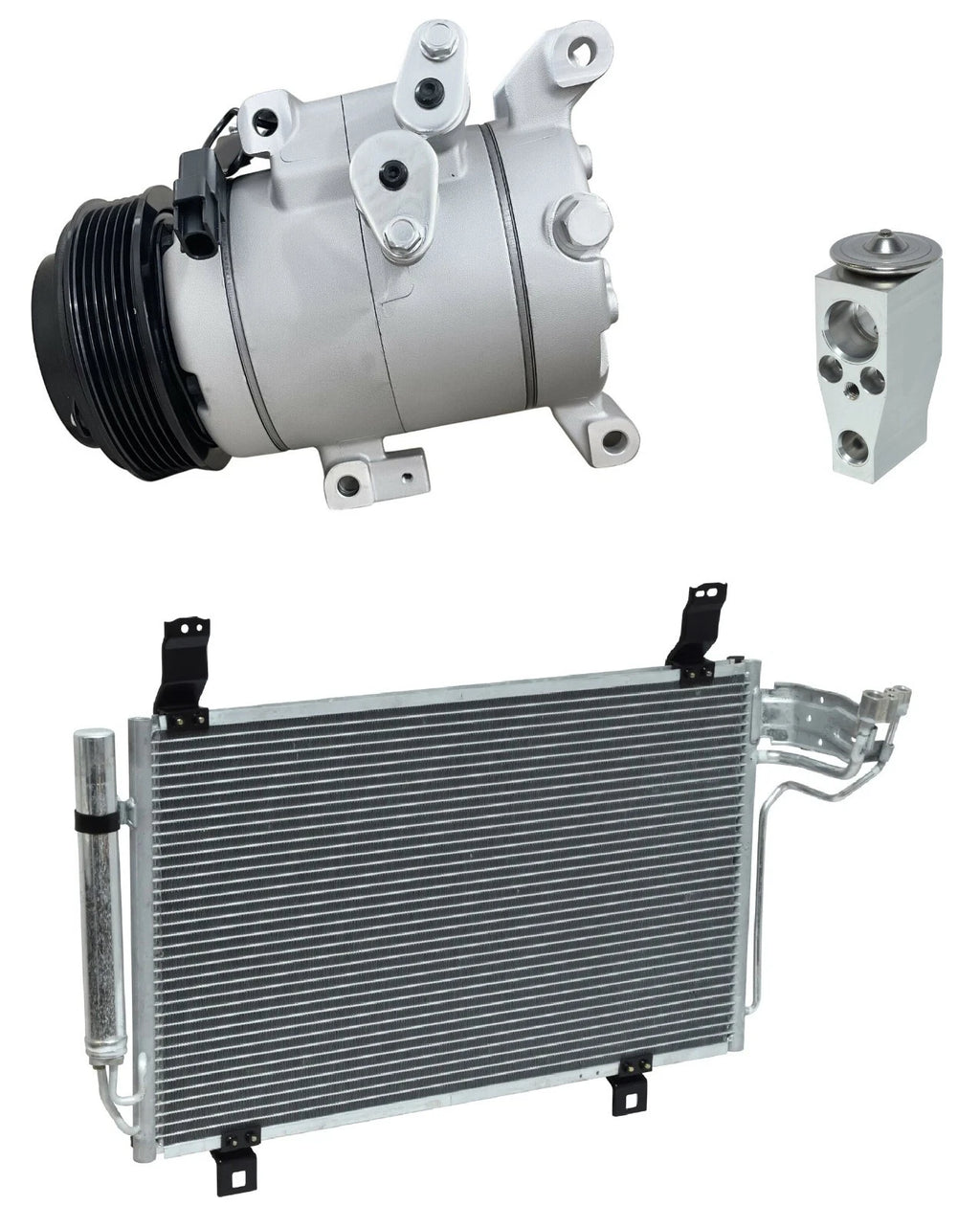 A/C Compressor Kit With Condenser for Mazda CX-5 2.5L (2013–2014)