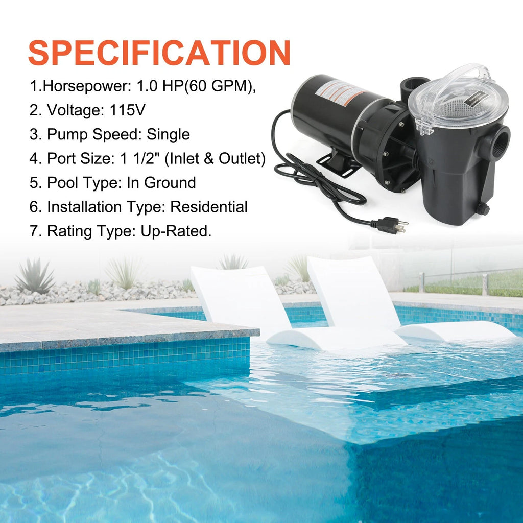 Swimming Pool Pump for Hayward (W3SP1580X15)