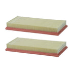 Set of 2 Engine Air Filters for W124 400E W126 400SEL C126 500SEC R129 500SL