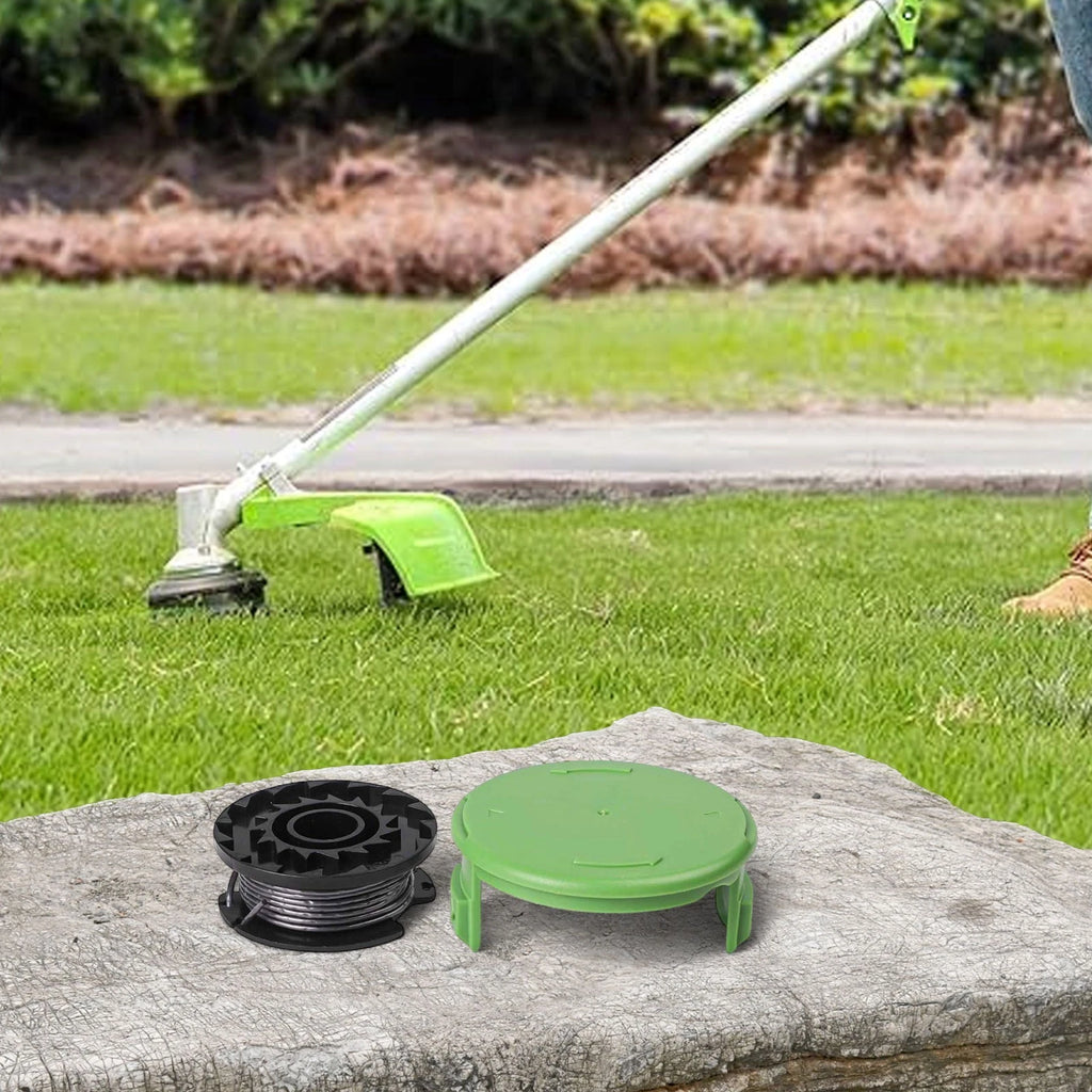Cover Cap Line Spool for Greenworks 21287 24V Trimmer (Compatible)