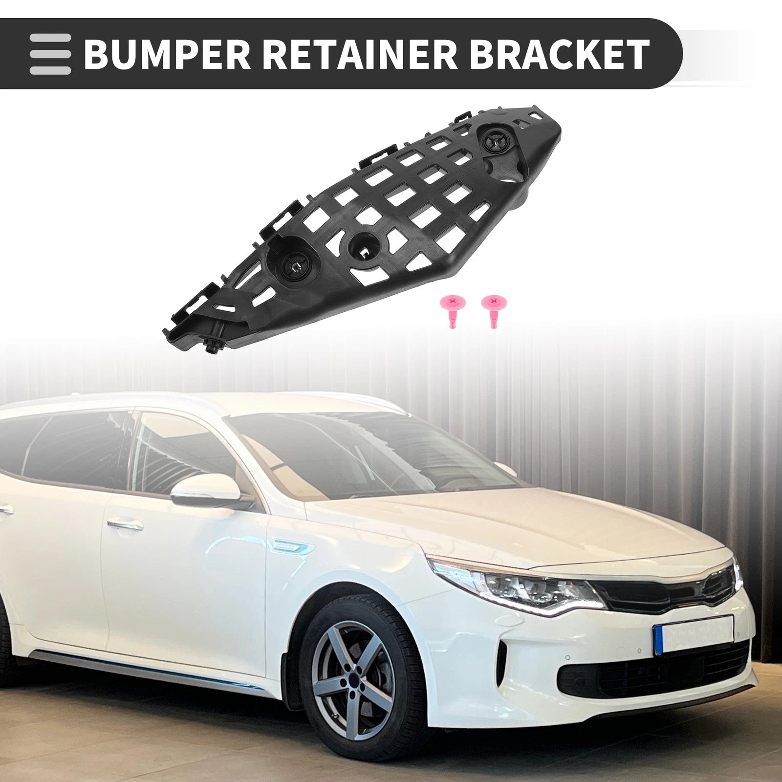 Right Front Bumper Retainer Bracket No. 521450E130 for Toyota Highlander (2001–2007)