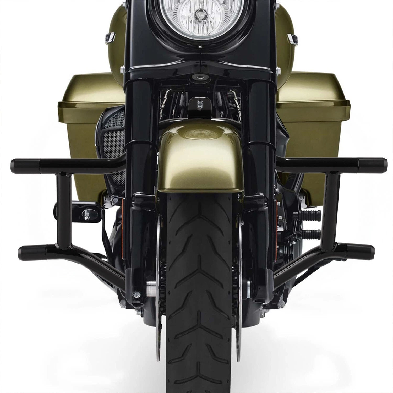 Engine Guard Crash Bar for Harley Touring Road Street Electra Glide CVO (2009–Present)