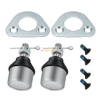 2X Ball Joint & Bracket Kit for Polaris Big Boss 500 400 350 300 250 (1989–1999)