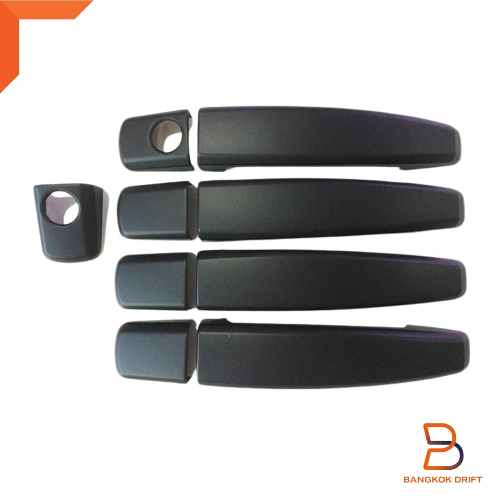 Matte Black Door Handle Covers for Holden Colorado 7, Trailblazer RG (12-23)