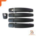Matte Black Door Handle Covers for Holden Colorado 7, Trailblazer RG (12-23)