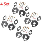 Set of 4 Carburetor Gasket Kits for Briggs & Stratton (394693, 291763, 295938)