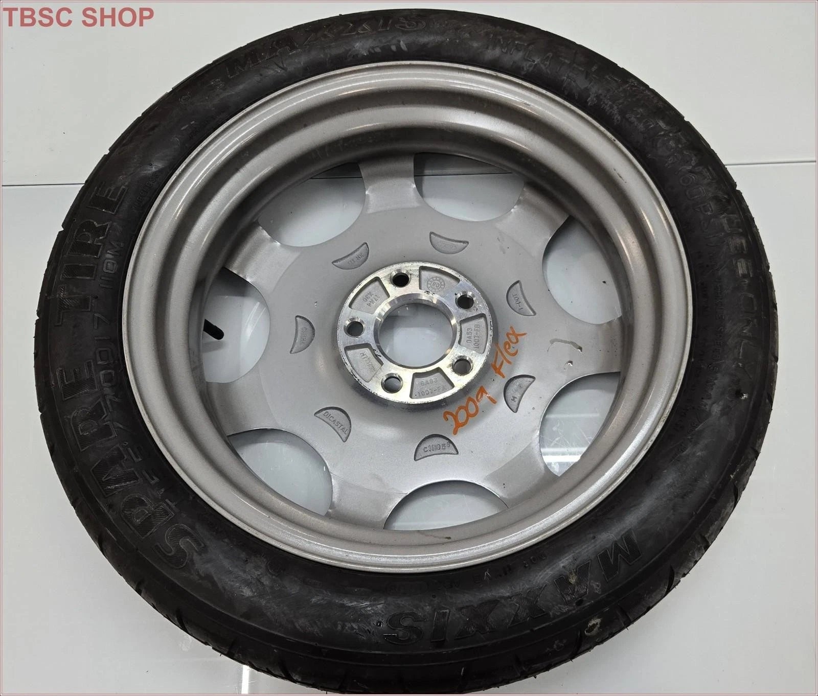 Spare Wheel Tire Donut 155/70/17 for Ford Flex MKT Edge (2009–2019)