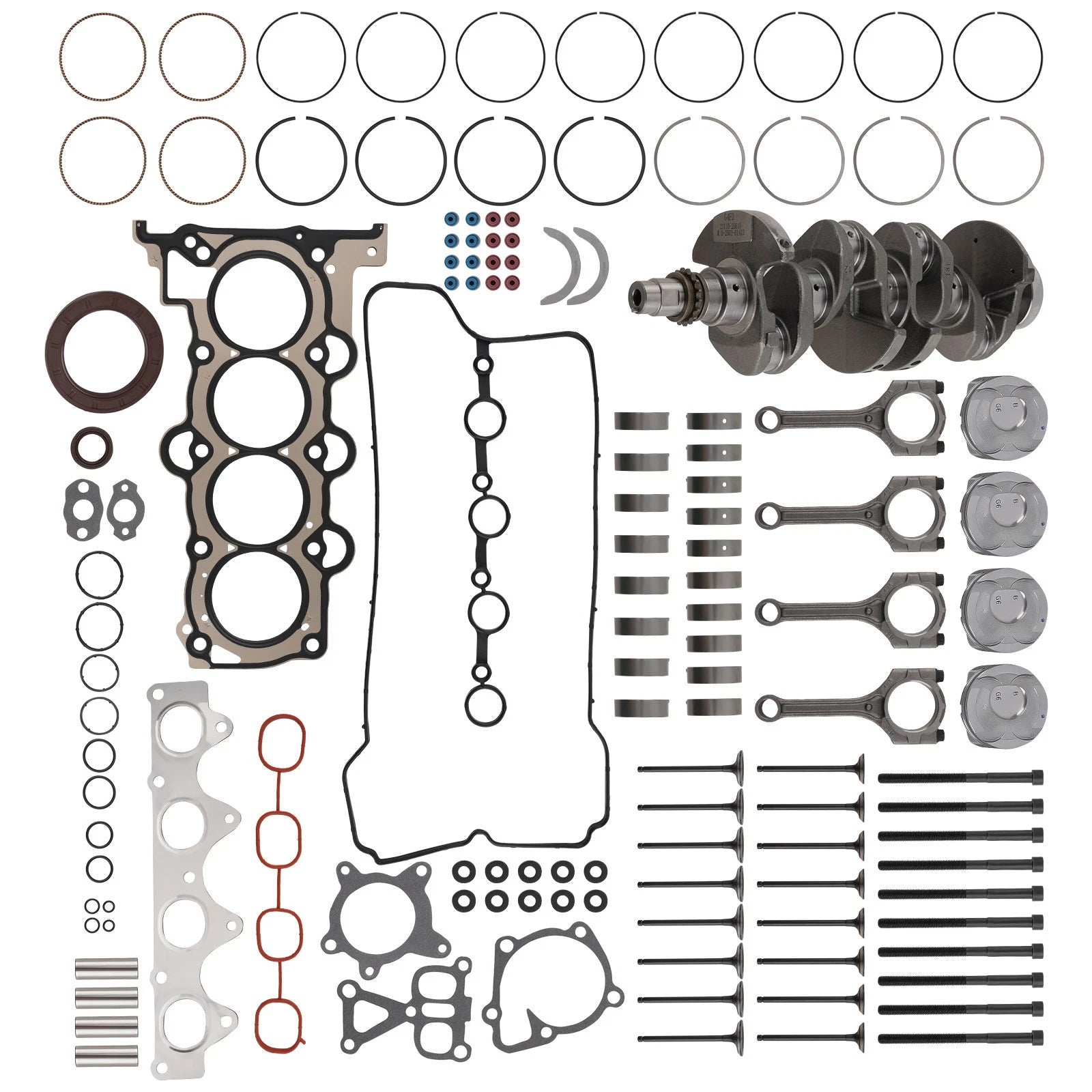 Engine Rebuild Overhaul Kit for Hyundai Kia 1.6L (G4FD) (2010–2024)