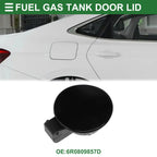Fuel Tank Door Cap for Volkswagen Polo (2011–2018) - Fuel Filler Flap Cover Black