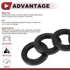 Set of 5 Rotary Shaft Oil Seals 28x45x7mm Nitrile Rubber 672668828434