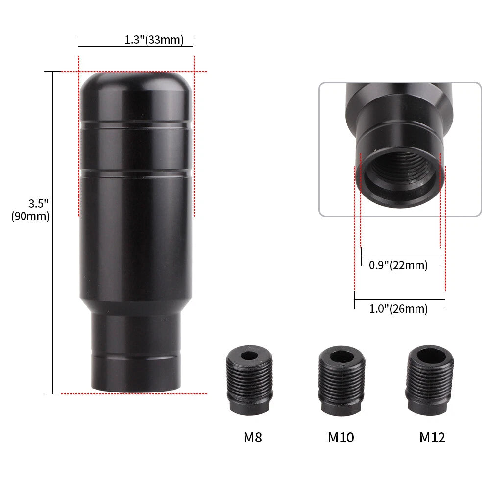 Aluminum Gear Shift Knob for Universal Fit