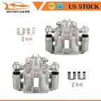 Rear Pair Brake Calipers w/ Bracket for Kia Forte Koup (2010–2013)