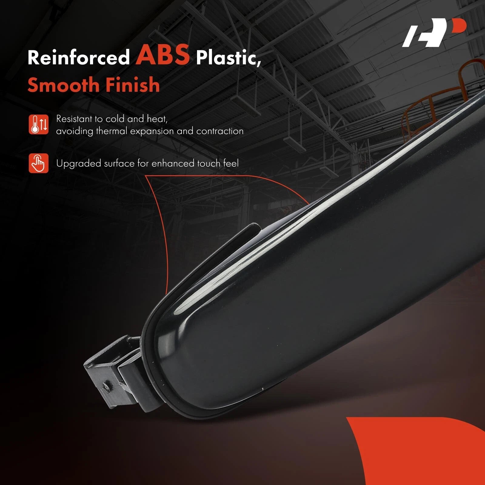 Front Right or Rear Black Exterior Door Handle for Chevy Equinox (2005–2009)