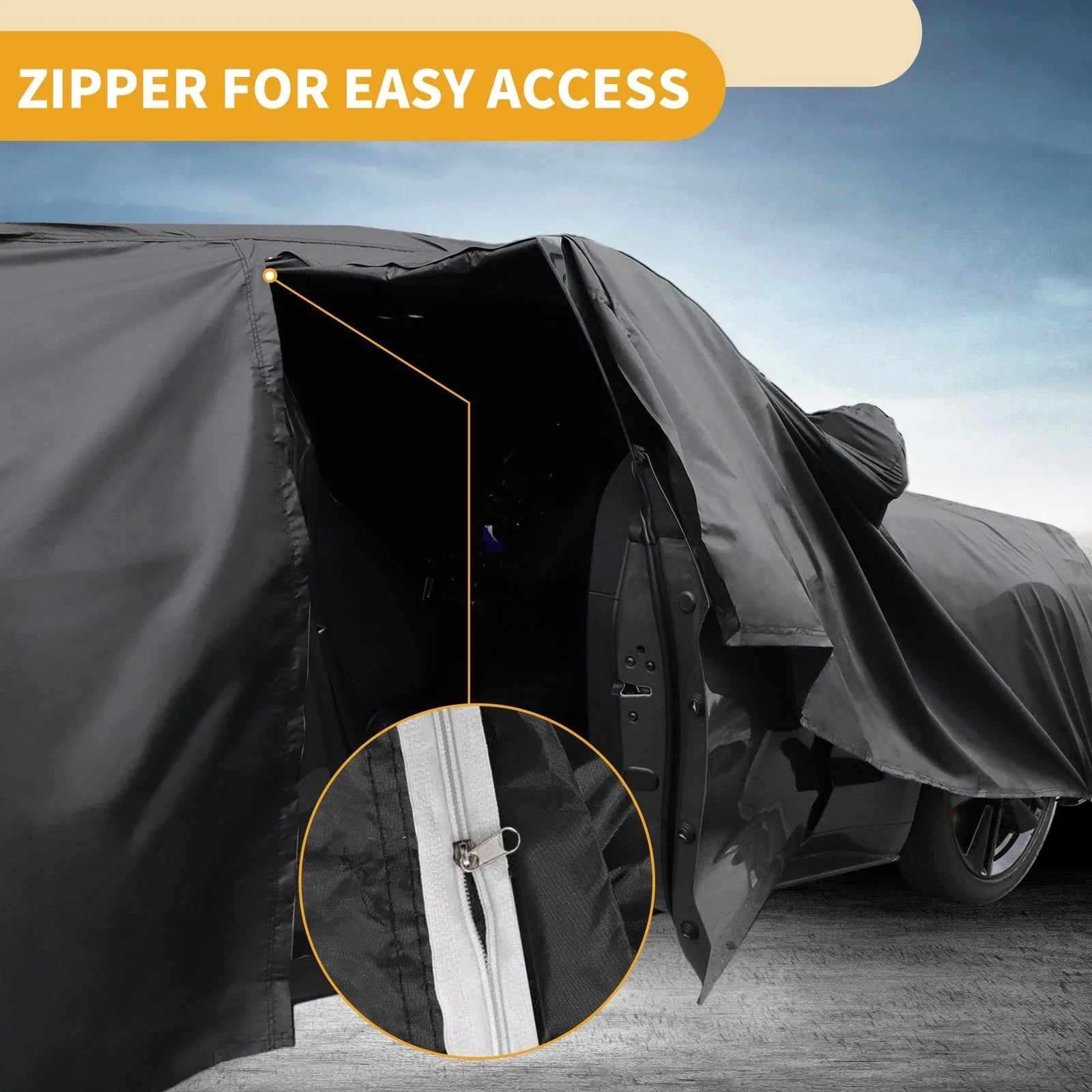210D-PU Waterproof All Weather Car Cover for BMW 2 Series Sedan