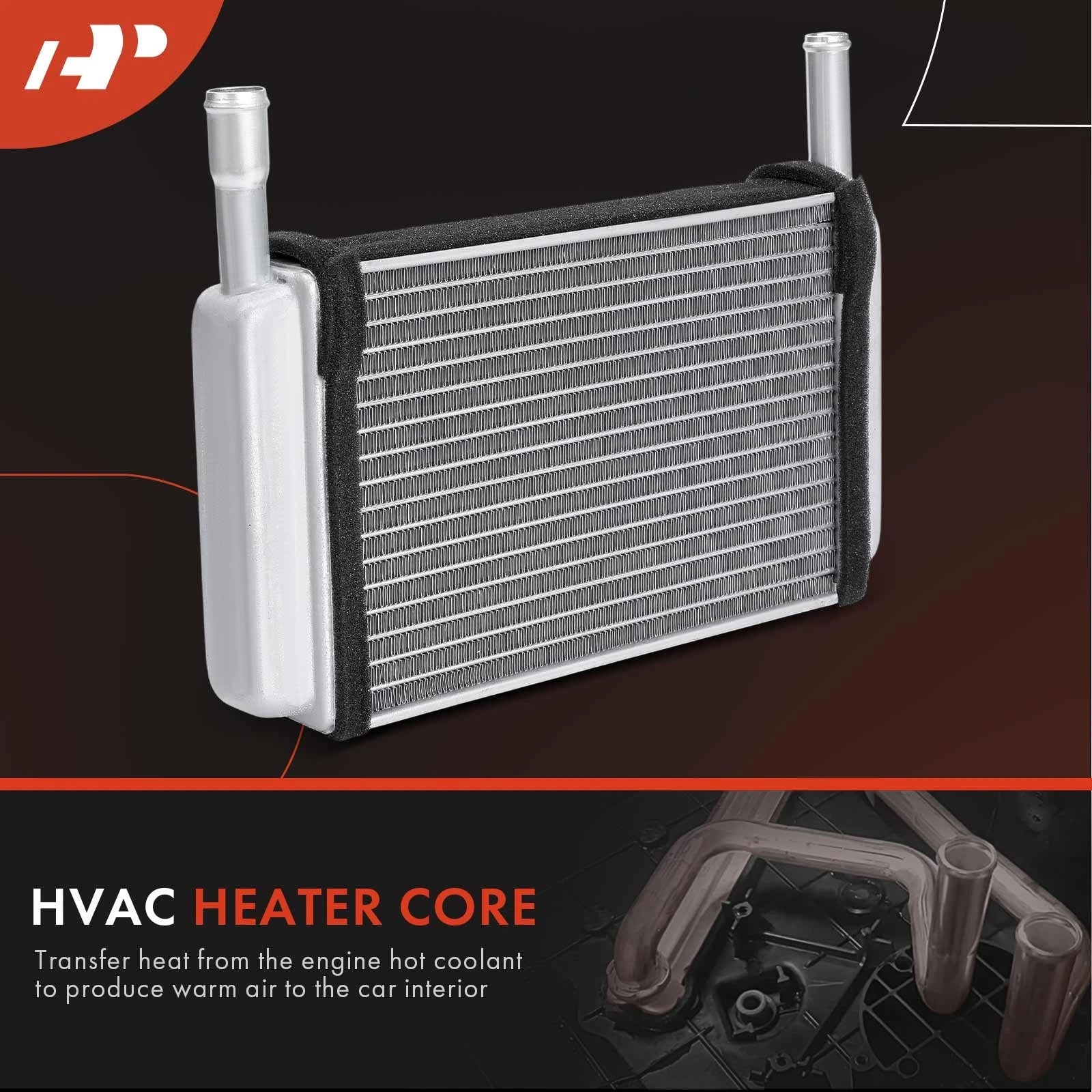 HVAC Heater Core for Chevrolet C10 C20 K10 K20 Suburban Blazer (1967–1972)
